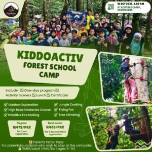 KiddoActiv Forest School Camp 18 October 2025